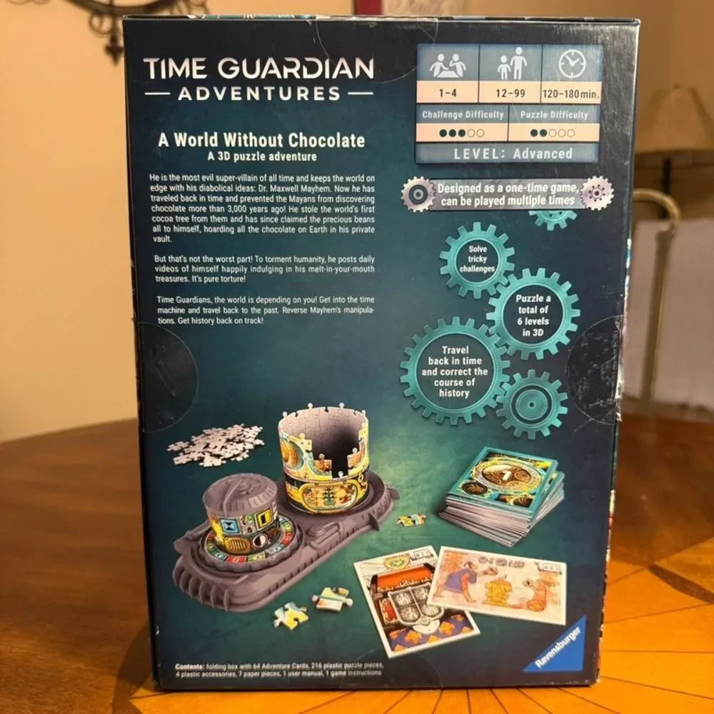 Ravensburger 3D Adventures Time Guardian A World Without Chocolate